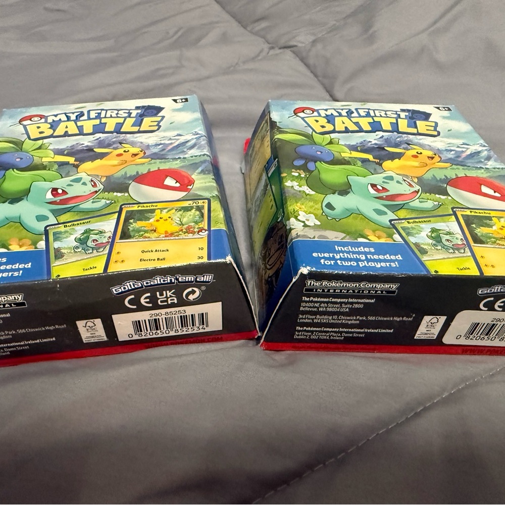 My First Battle [Pikachu & Bulbasaur] - My First Battle (2 BOXES) - Picture 2 of 8